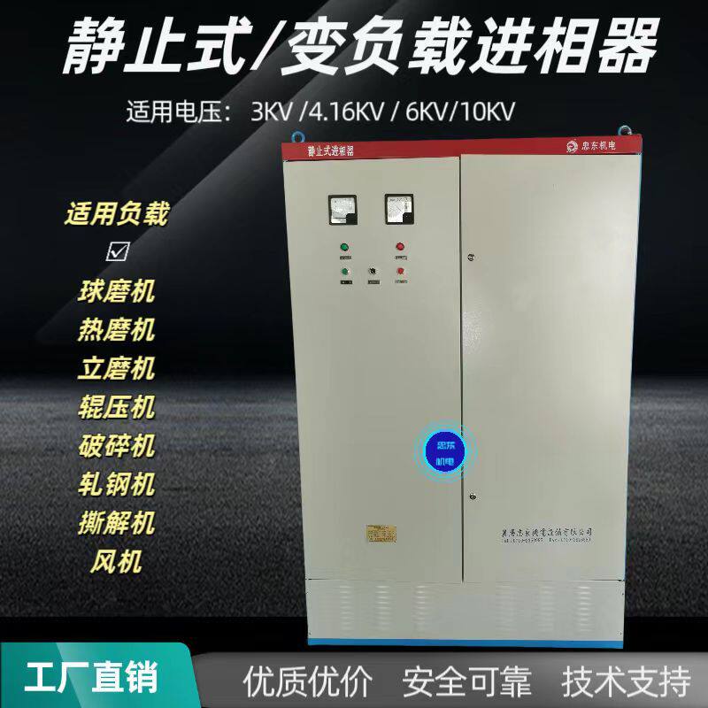 辊压机进相器 各种大中型高压电动机补偿 敞开式 忠东