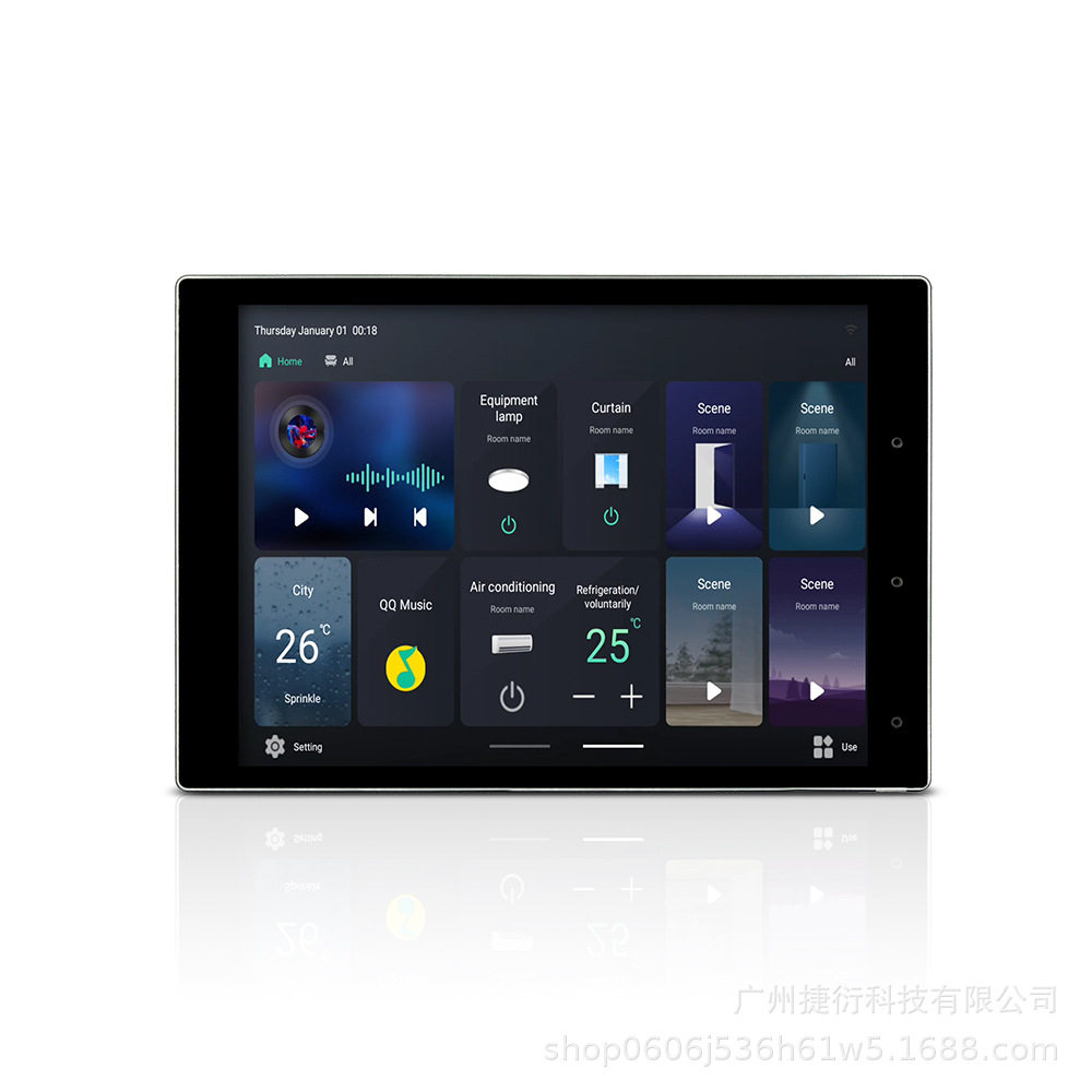 PW815i安卓8.1系统家庭背景音乐主机智能家居控制器智能背景音乐