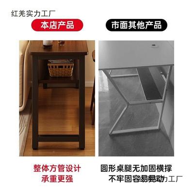 吧台桌家用简阳约台条休闲小吧台靠墙长窄简桌约桌椅组合高JAR脚