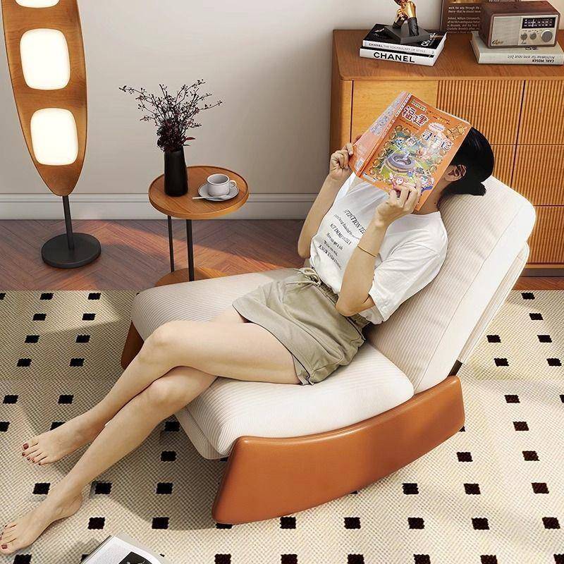 椅单人大人躺椅休闲PXM成摇人阳台家用客厅休发闲椅舒懒人沙摇适