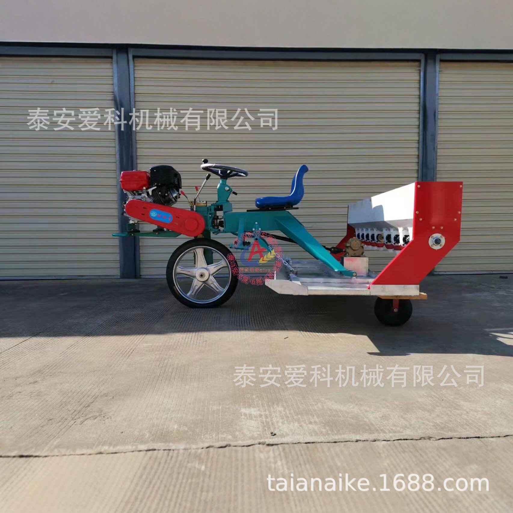 汽油手推水稻直播插秧机