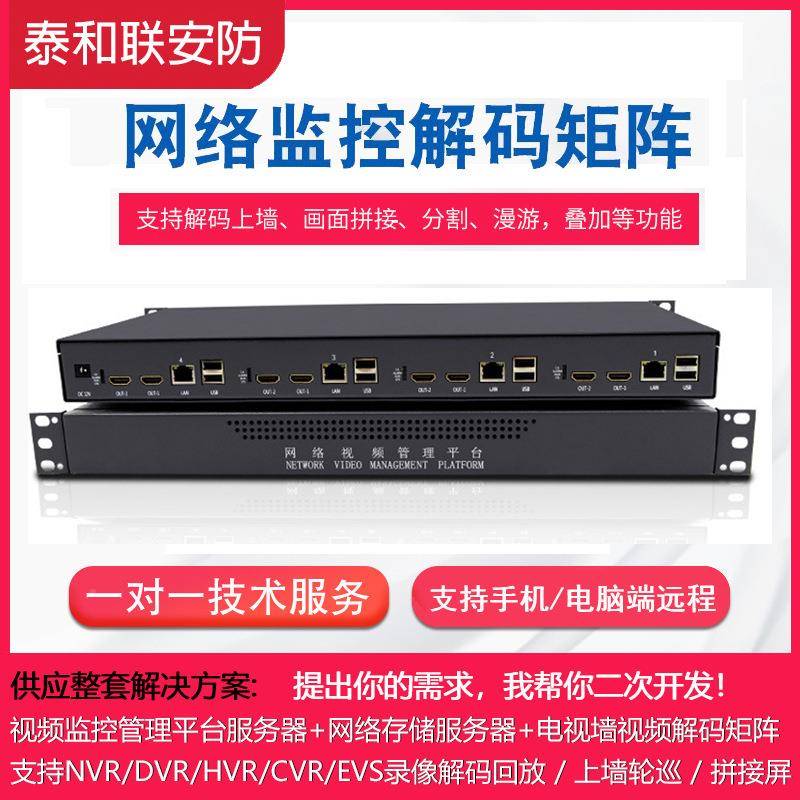 视频监WEI控屏解码器矩D阵4/8路HDMI输出-6SA0UD/6A08U4D