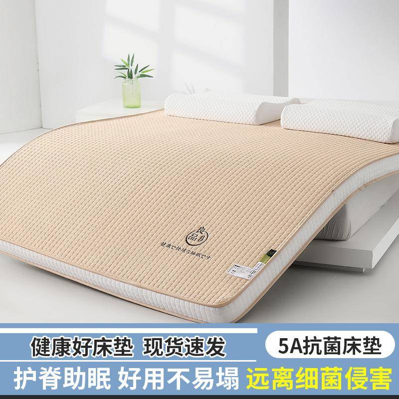 抗菌乳胶记忆海绵床垫加厚立体榻榻米学生宿舍折叠软褥子家用