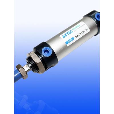 原装亚德客迷你气缸MAL25/32X25X50X75X100X125X150X175X200CA-CU