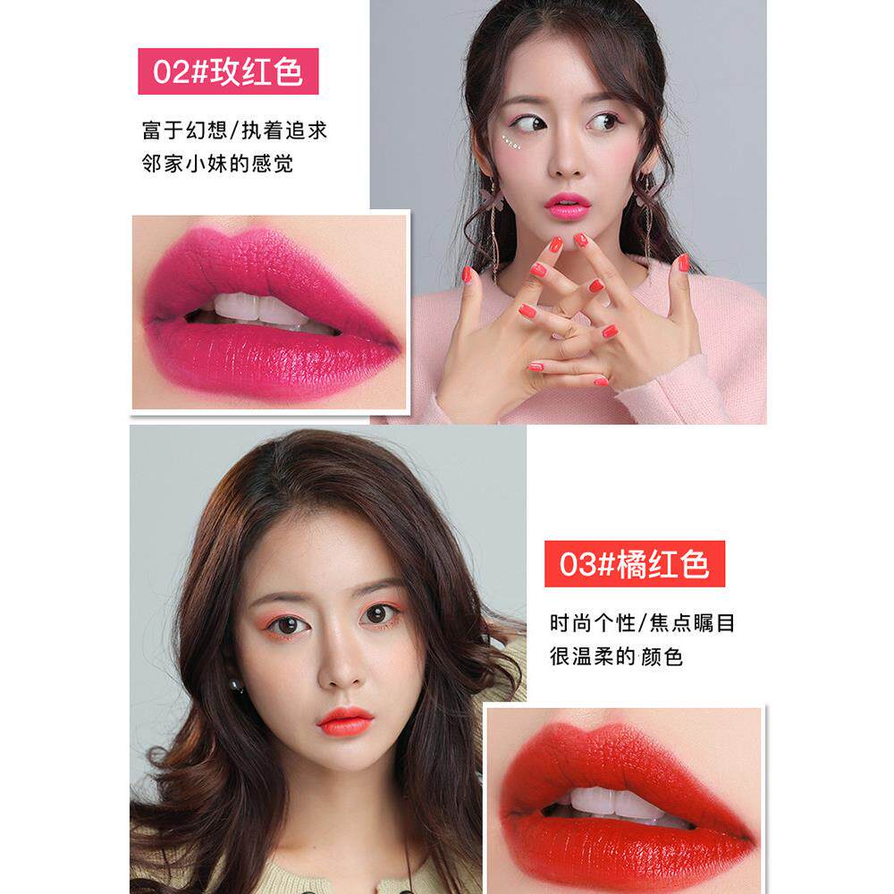女性口红笔唇线笔动不褪色双头LMS自防水持久真正的不粘易杯保大
