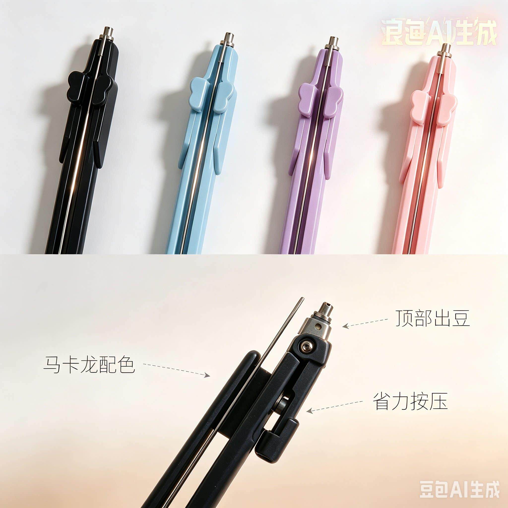 【爆款热】超长版轻按式拼豆笔VUW松上手省压卖力不累手感顺滑RR