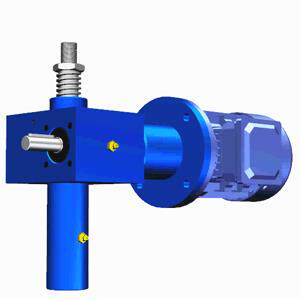 工厂供应滚珠丝杆升降机SJA5TSJB10T螺旋丝杆升降机蜗轮升降机