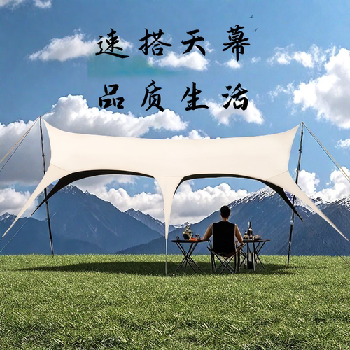 黑胶天幕八爪鱼大号遮阳防晒