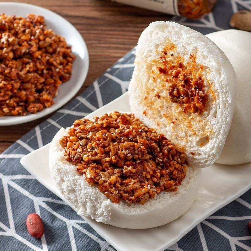 【外婆的酱】花生辣椒酱  沂蒙山特产丈母娘的酱香辣花生碎石磨