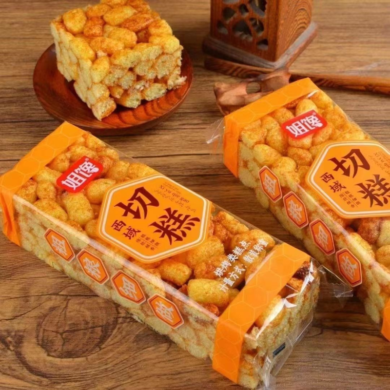 姐馋西域切糕老式怀旧大米玉米粗粮软粘糕休闲打糕米酥零食小吃