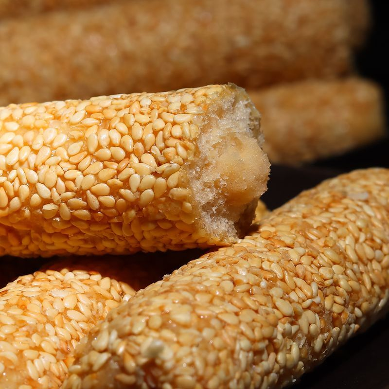 福建特产 芝麻棒 花生酱夹心米饼蛋卷糕点休闲零食饼干批发500g起