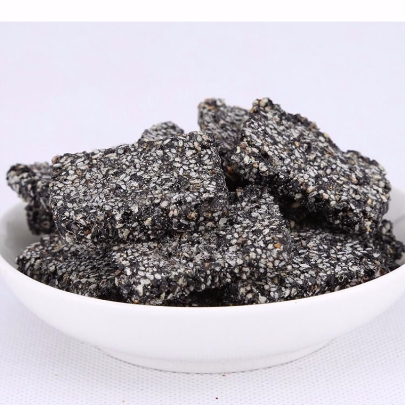 黑芝麻糖花生酥孕妇儿童传统手工老式休闲零食糕点心 芝麻片薄片