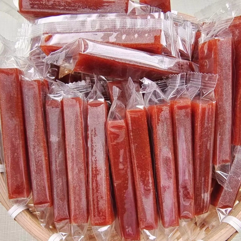 山东特产怀旧果丹皮山楂糕果条小零食独立小包装便宜批发零售