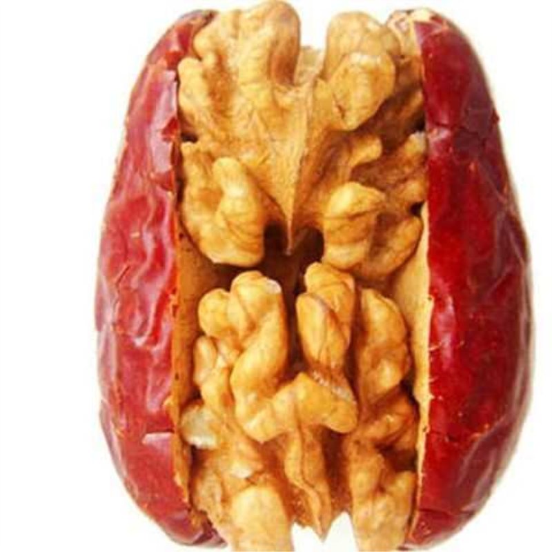 枣夹核桃仁2斤/1斤新疆和田大红枣夹核桃仁夹葡萄干独立包装批发