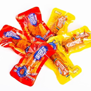 豆小卤烤面筋辣条散装称重素肉大豆蛋白制品香辣烧烤休闲即食豆干