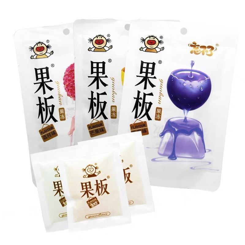 忘不了果板果冻低卡果冻条零食多口味水果果味果冻夏季休闲小零食