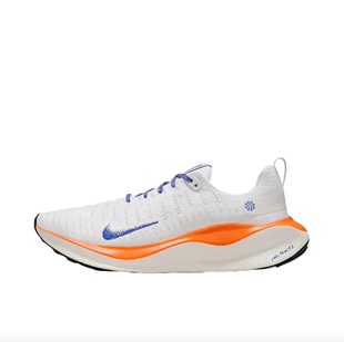 耐克Nike React Infinity Run 4 4代跑鞋低帮男款白橙色HJ6648