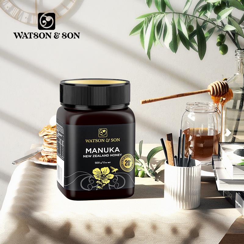 watsonson沃森新西兰原装进口麦卢卡mgs20 蜂蜜500g蜂蜜纯净蜜源