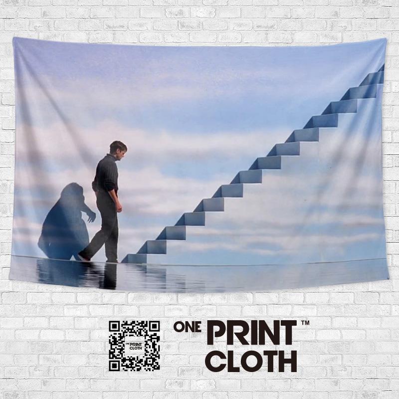 楚门的世界经典电影定制周边宿舍卧室装饰画背景墙布海报挂毯挂布