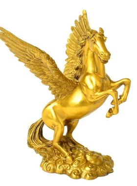 全铜马摆件办公室工艺礼品摆饰摆设家用装饰品马到成功飞马铜马礼