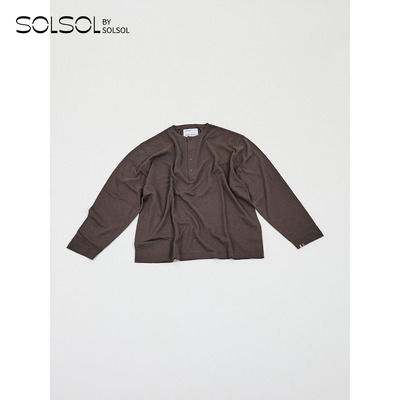 EXTREMECASHMERE棉羊绒亨利衫