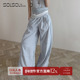 CLASSIC 设计师品牌 25春夏新款 LOW 阔腿休闲抽绳裤 SOLSOL