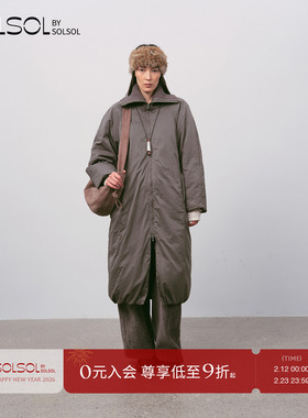 MESTRIO 设计师品牌 25秋冬新品 针织领插肩袖棉服 SOLSOL