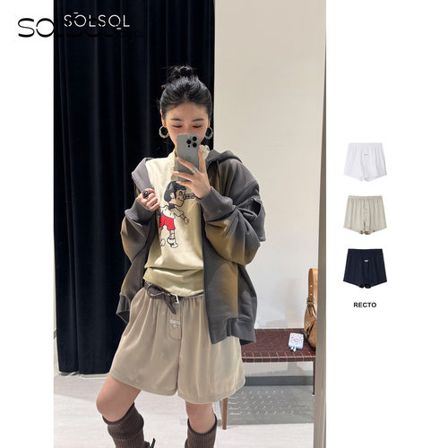 RECTO 设计师品牌 25春夏新品 夏夜柔软纯棉短裤 SOLSOL买手店