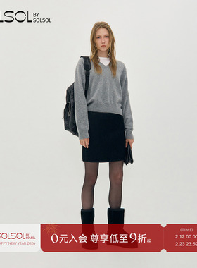 LOW CLASSIC Lc  设计师品牌 25早秋新品 简约半裙 SOLSOL