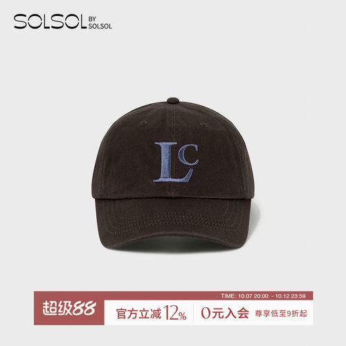 LOW CLASSIC Lc  25早秋新品 大小LOGO刺绣字母棒球棒冷帽系列