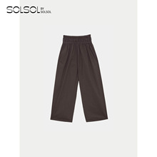 BASERANGE 设计师品牌 25早秋新品 有机棉锡裤 SOLSOL买手店