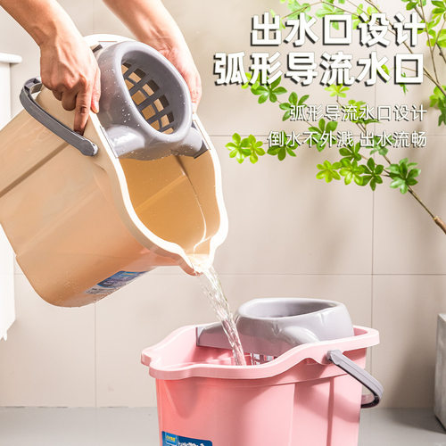 家用拖把桶加厚塑料拖布