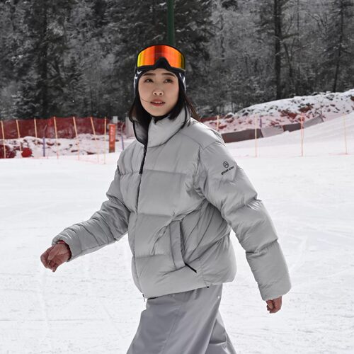 天石鹅铠甲户外90%白鹅绒700蓬羽绒服泡芙短款男女保暖鹅绒服G652