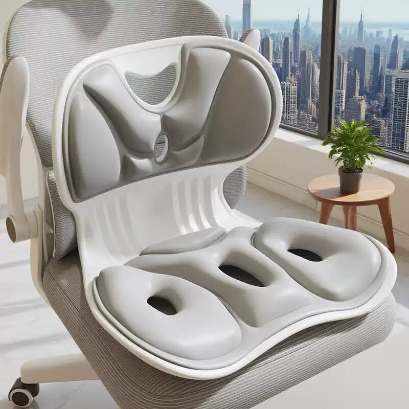 人体工学护腰坐垫矫姿座椅办公室腰部支撑懒人沙发飘窗久坐靠背椅