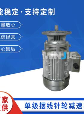 WB单级摆线针轮减速机摆线针轮减速机微型立式减速器可银白色