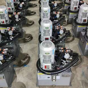 液压站液压系统总成小型液压油站油缸油泵电磁阀机床泵站