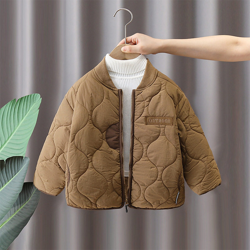 1251儿童羽绒棉衣2025新款男童秋冬季夹棉外套中小童冬款轻薄棉服,男装,棉衣,淘宝优惠券,粉丝福利购,淘宝优惠卷
