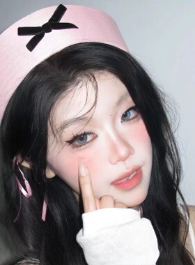 粉色水手帽海军帽子少女护士帽cos直播帽万圣节服装cos服饰女穿