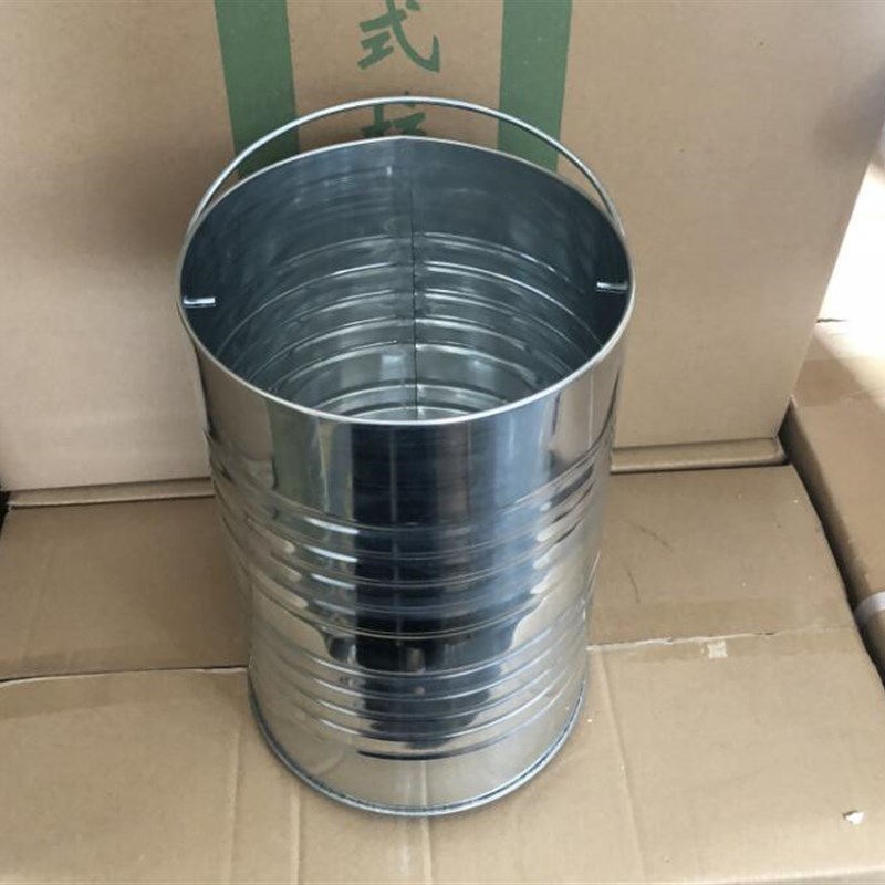 现货速发垃圾桶内胆果皮桶内桶小桶配件镀锌铁皮桶内胆圆形方形不