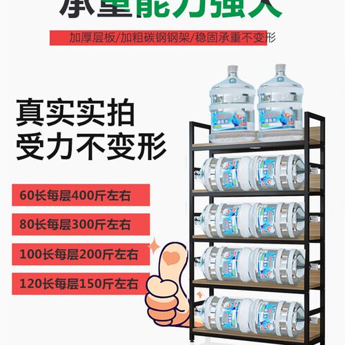货架置物架多层商用白色架子超市置物架落K地收纳层架鞋架文件展