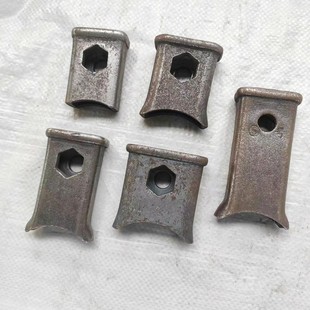 旋耕刀刀座合金刀库加厚抗冲击防开裂合金刀库3厘米刀柄通用刀库