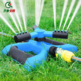 齐鲁安然喷头溉草坪神器360浇0ivtE3Zc水地旋转喷度灌园林化浇水