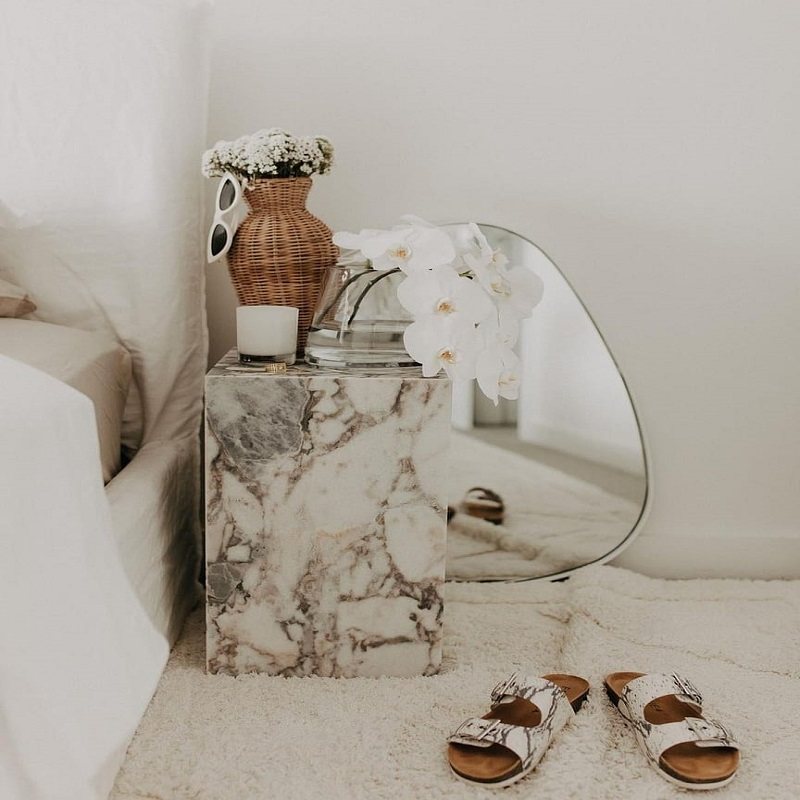 轻奢天然大理石大象白底座柱子石墩客厅玄关雕塑展示方柱桌脚摆件,家居饰品,落地摆件,淘宝优惠券,粉丝福利购,淘宝优惠卷