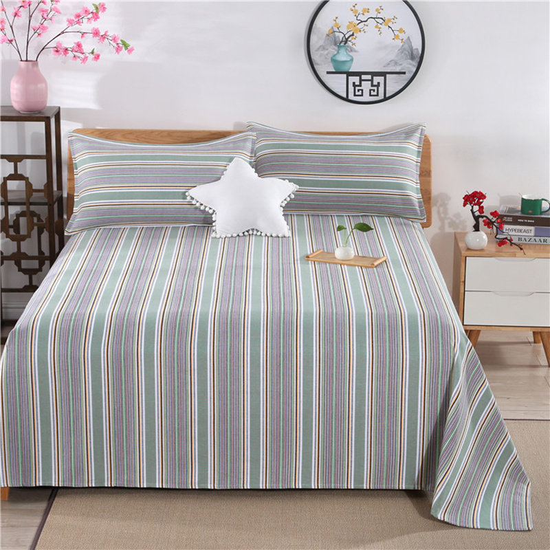 【店长推荐】山东人特厚老粗布纯棉床单加厚布单子夏凉席吸汗透气