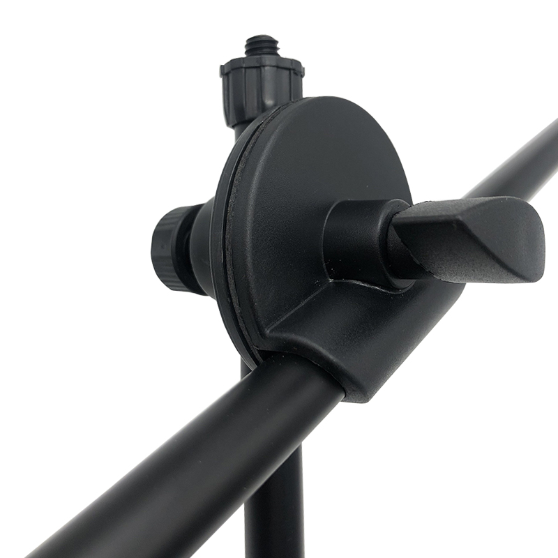 户外演出麦克风加厚款话筒支架三脚落地便携式可伸缩折叠金属架子