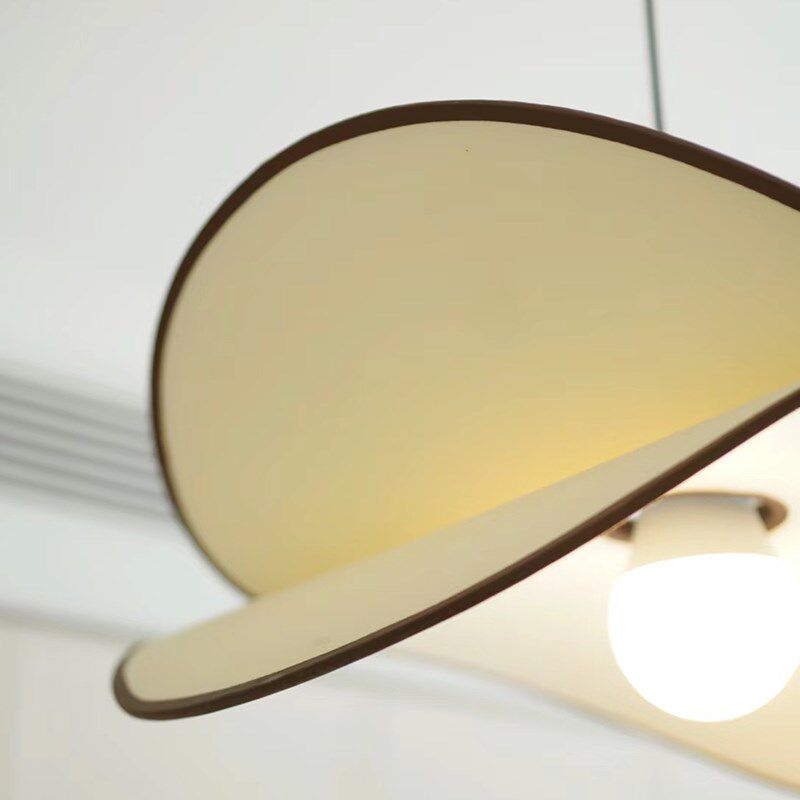 中古轻法奶油风南洋薯片吊灯复古卧室客厅餐厅书房布艺侘寂风艺术,家装灯饰光源,餐厅吊灯,淘宝优惠券,粉丝福利购,淘宝优惠卷