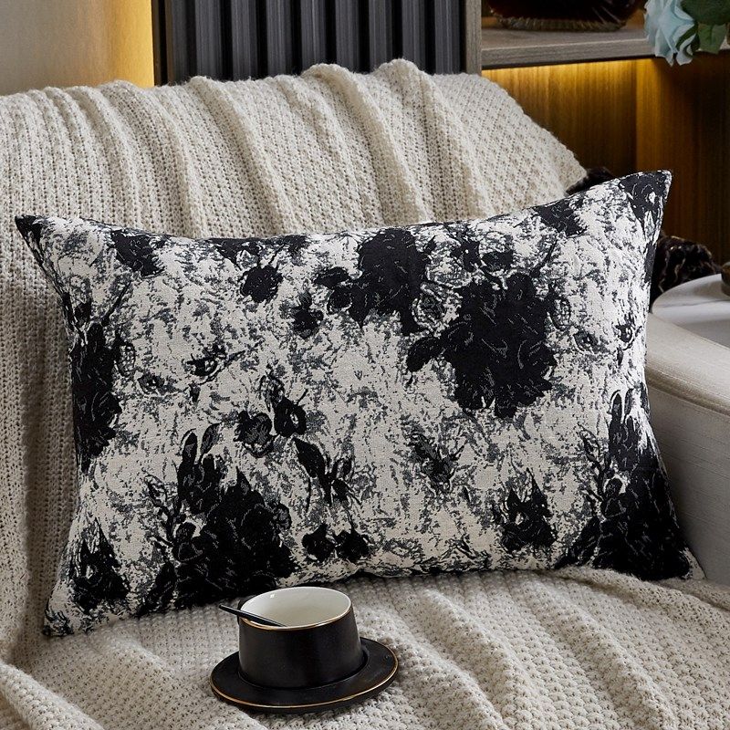 侘寂风抱枕极简沙发大靠背大号床头靠垫长方形抱枕套不含芯午睡枕,居家布艺,靠垫/抱枕,淘宝优惠券,粉丝福利购,淘宝优惠卷