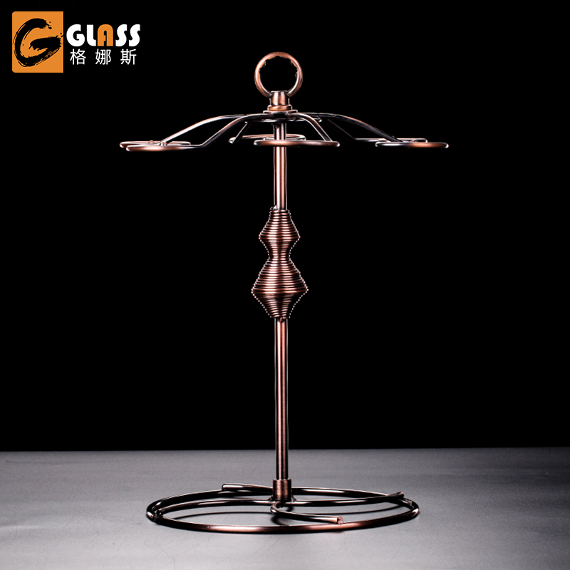 红酒杯架家用高脚杯架欧式复古创意倒挂酒杯架悬挂酒架吊挂架摆件