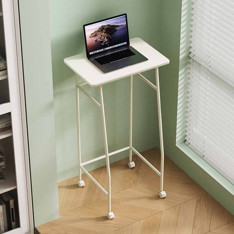 站式工作台家用书桌高简易高腿办公桌写字桌可移动小型电脑桌桌子
