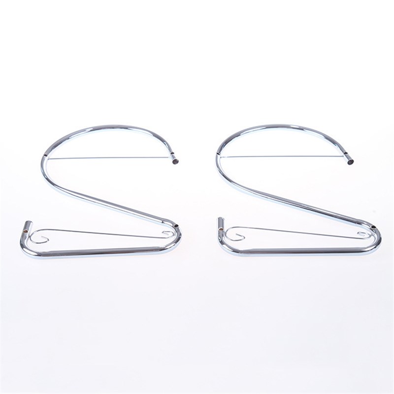 不锈钢碗架沥水架 双层碗碟架 S型厨房置物架 水杯砧板收纳架